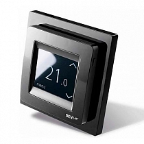 140F1069 DEVI Devireg Touch black – интеллектуальный программируемый терморегулятор (черного цвета)